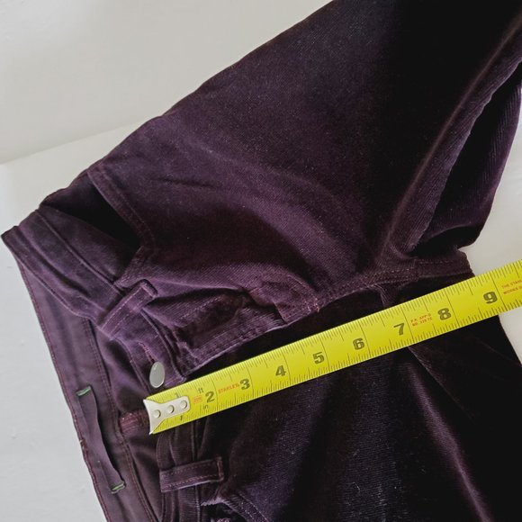 J BRAND Purple Corduroy Skinny Jeans - Picture 9 of 11